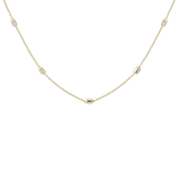 Natalie Wood Designs Everyday Beaded Layering Necklace in Gold  - The Attic Boutique