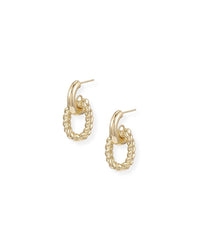 Natalie Wood Designs Legacy Link Earrings in Gold  - The Attic Boutique