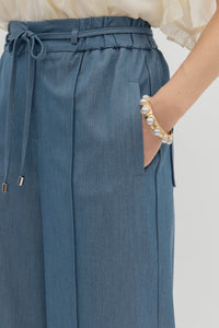 The Attic Boutique Denim Straight Leg Pant  - The Attic Boutique