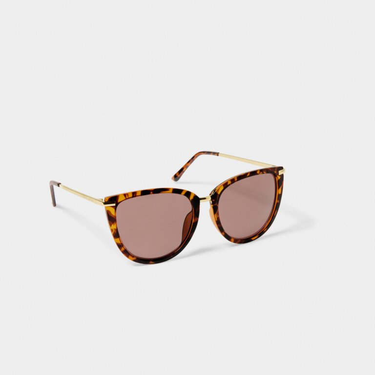 Katie Loxton Sardinia Sunglasses in Tortoiseshell  - The Attic Boutique