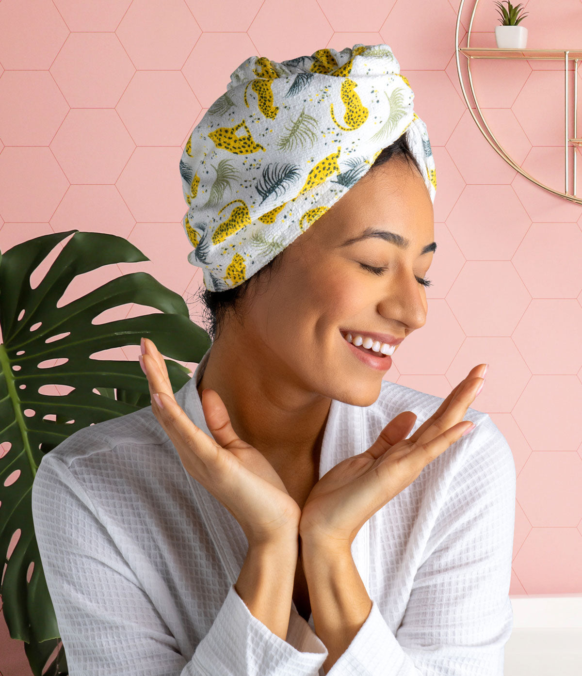 Lemon Lavender Lemon Lavender® Plot Twist Microfiber Turbo Towel  - The Attic Boutique