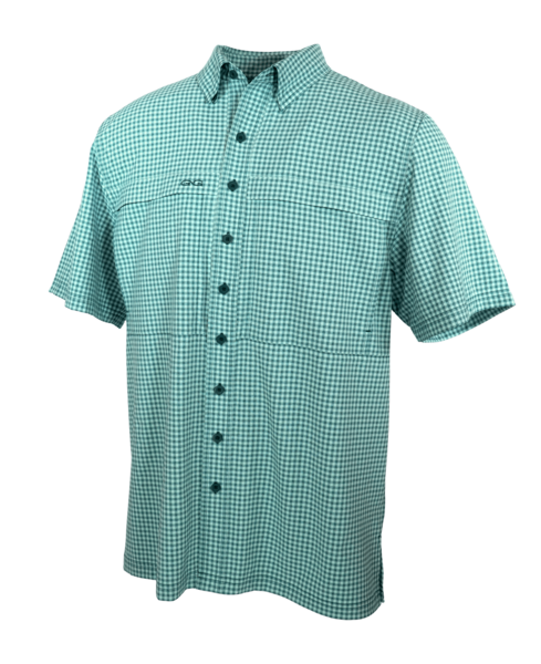 Sea Glass Tekcheck Button Down - the-attic-boutique-and-gift