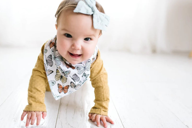 Baby Bandana Bibs - Bloom – Copper Pearl