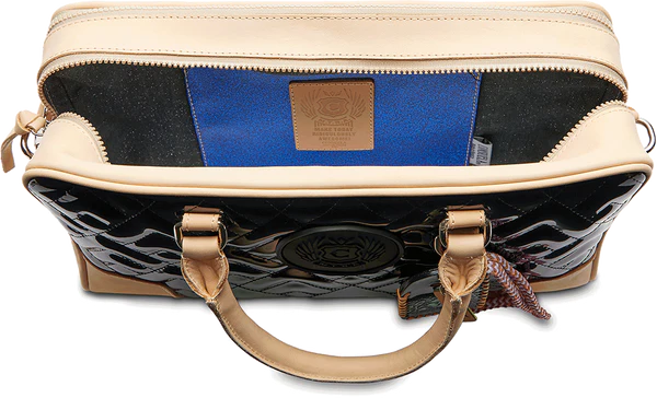Consuela Inked Satchel Bags - The Attic Boutique