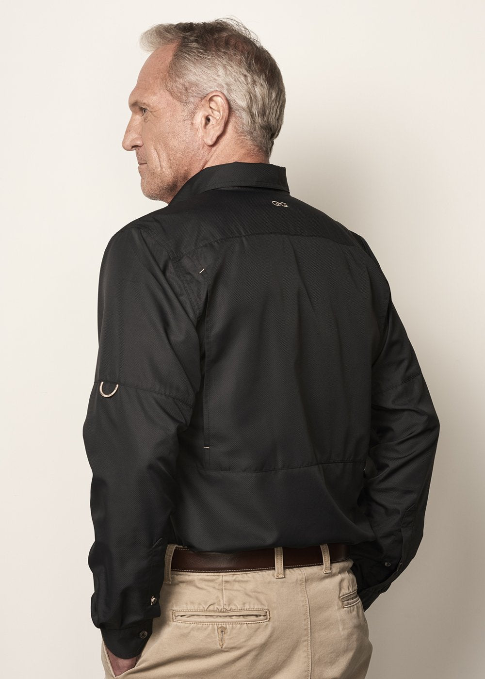 Caviar Microfiber Button Down Long Sleeve - the-attic-boutique-and-gift