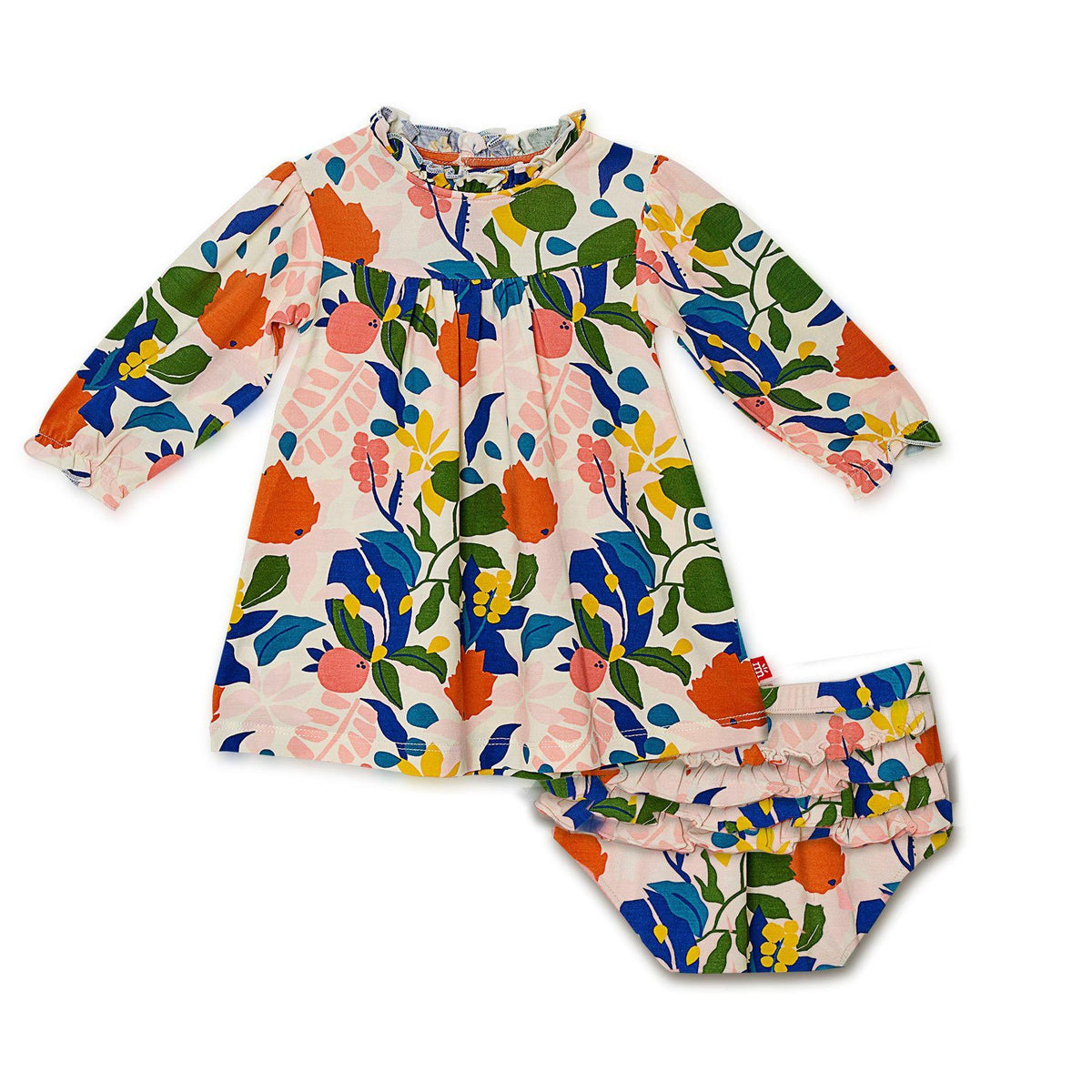 Rayleigh Dress + Diaper Cover - The Attic Boutique