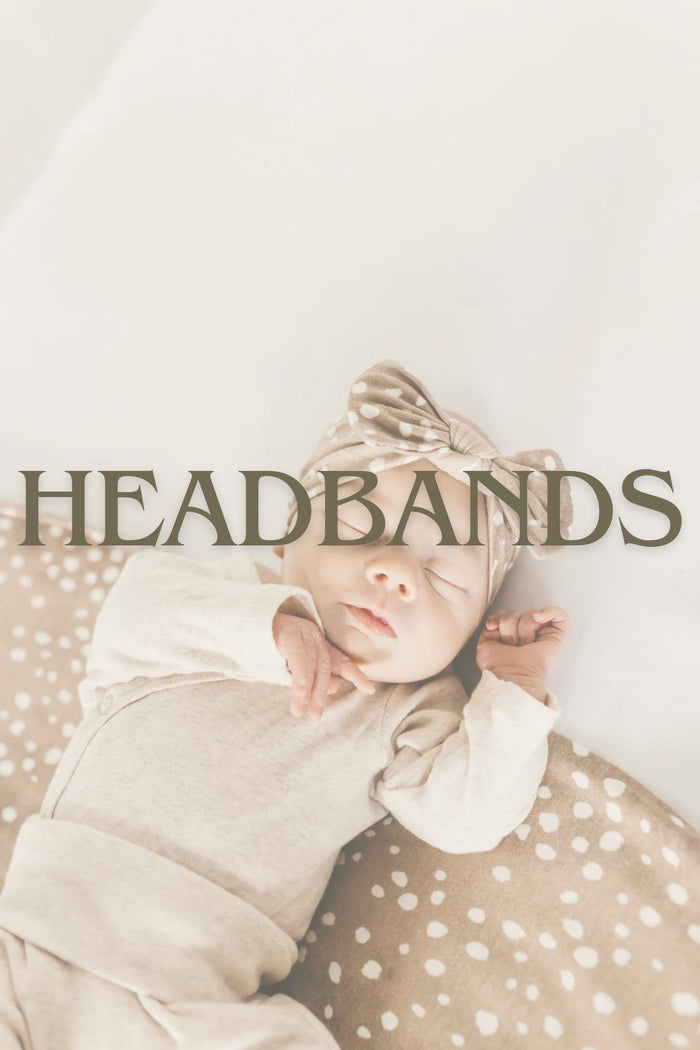 Knit Headband Bows