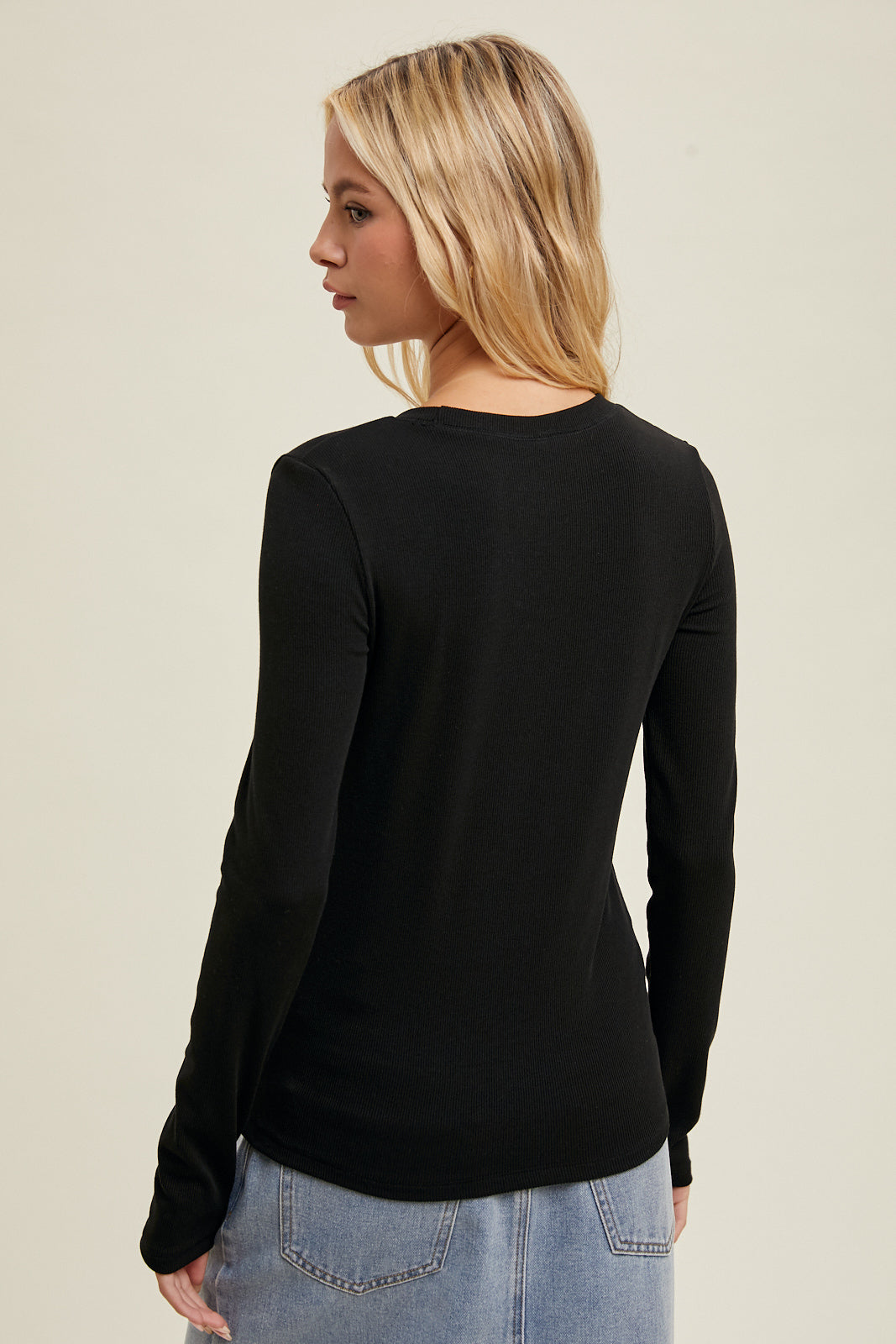 The Attic Boutique Esme Black Knit Top  - The Attic Boutique