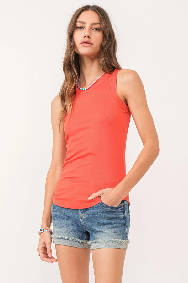 Another Love Cleo Pimento Tank Apparel & Accessories - The Attic Boutique