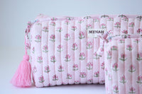 MYNAHbySmitha Rosy Mist Travel Bag- Large  - The Attic Boutique