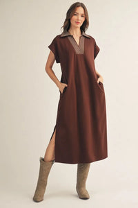 Autumn Grace Midi Dress