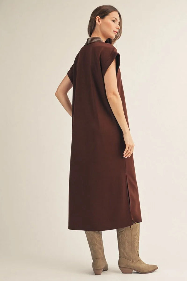 Autumn Grace Midi Dress