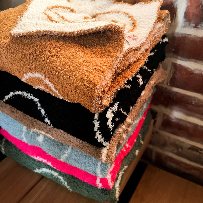 Prickley Pear TX Kid Smiley Blanket Baby & Toddler - The Attic Boutique