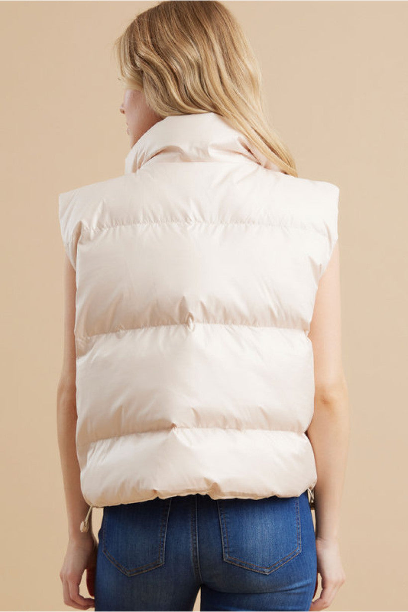Jodiful Puffer Vest Vest - The Attic Boutique