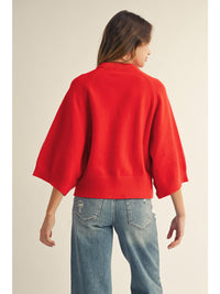 Jodifl Audrey Red Top  - The Attic Boutique