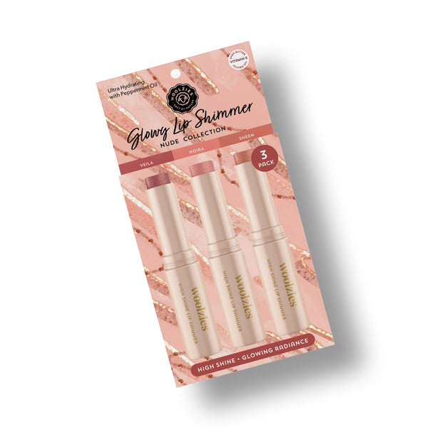 Woolzies Nude Lip Shimmer Trio  - The Attic Boutique