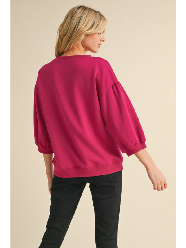 Jodifl Mia Magenta Top  - The Attic Boutique