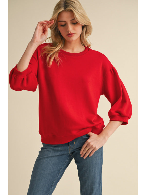 Jodifl Mia Red Top  - The Attic Boutique