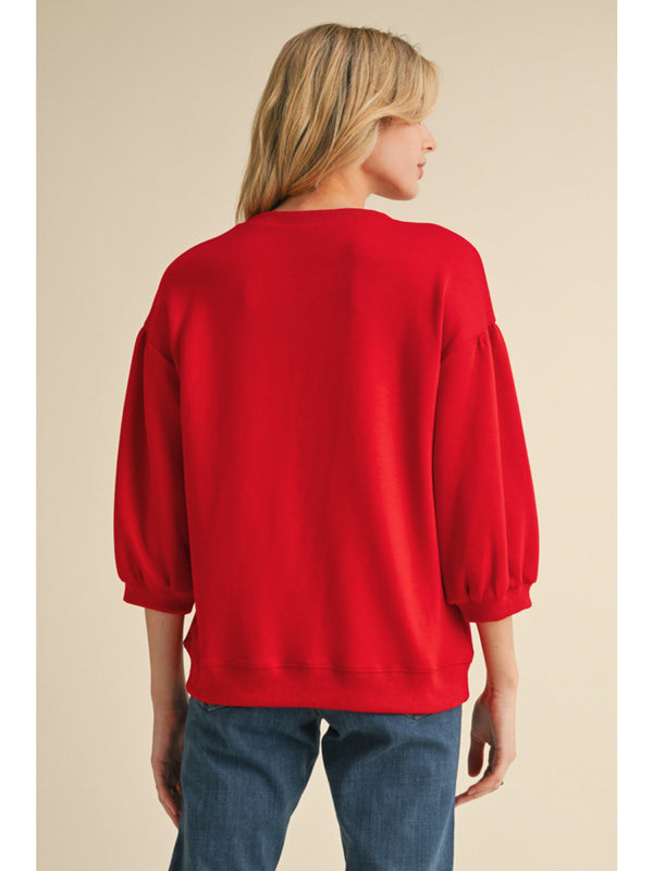 Jodifl Mia Red Top  - The Attic Boutique