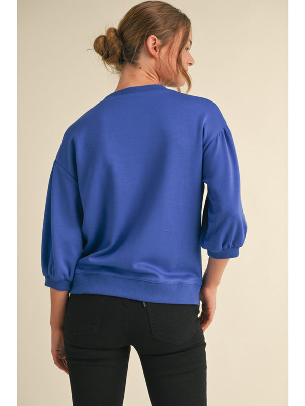 Jodifl Mia Royal Blue Top  - The Attic Boutique
