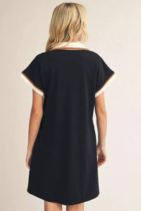 Harper Black Casual Dress