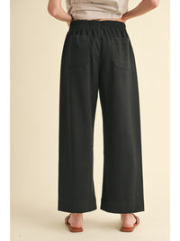 Jodifl Black Wide Leg Pants  - The Attic Boutique