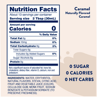 Jordan's Skinny Mixes Naturally Sweetened Caramel Syrup  - The Attic Boutique