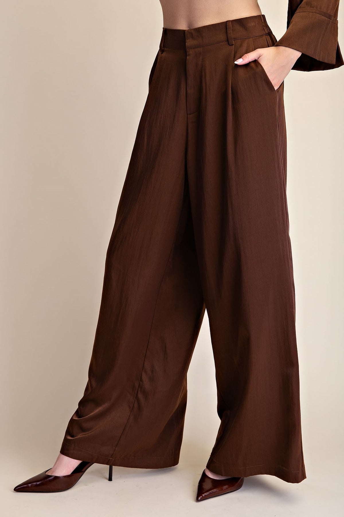 Charlotte Tailored Wide Pants