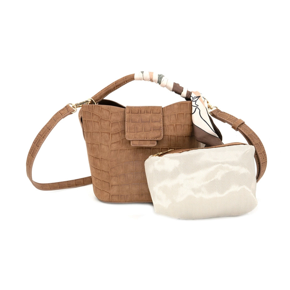 Lucia Brown Handbag