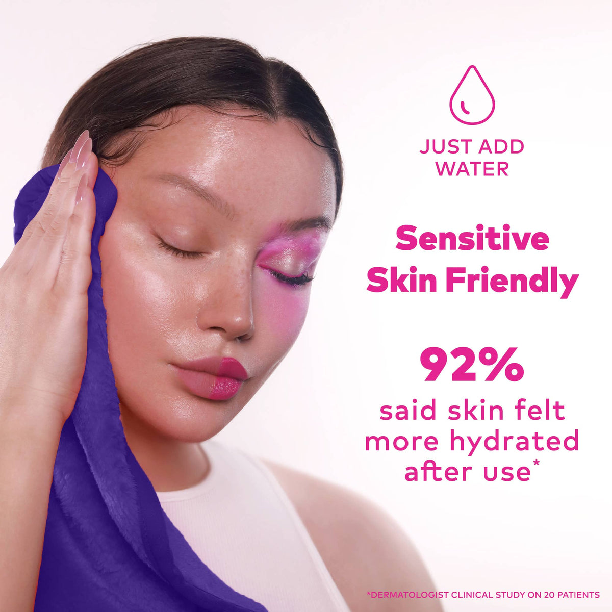 The Original MakeUp Eraser Purple PRO MakeUp Eraser  - The Attic Boutique