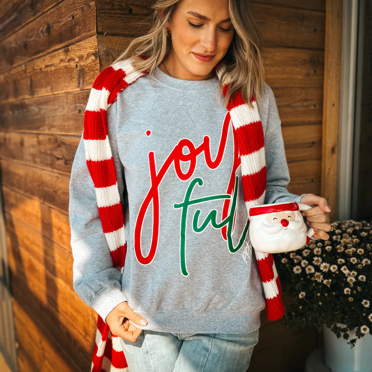 Prickley Pear TX Joyful Sweatshirt Sweatshirt - The Attic Boutique