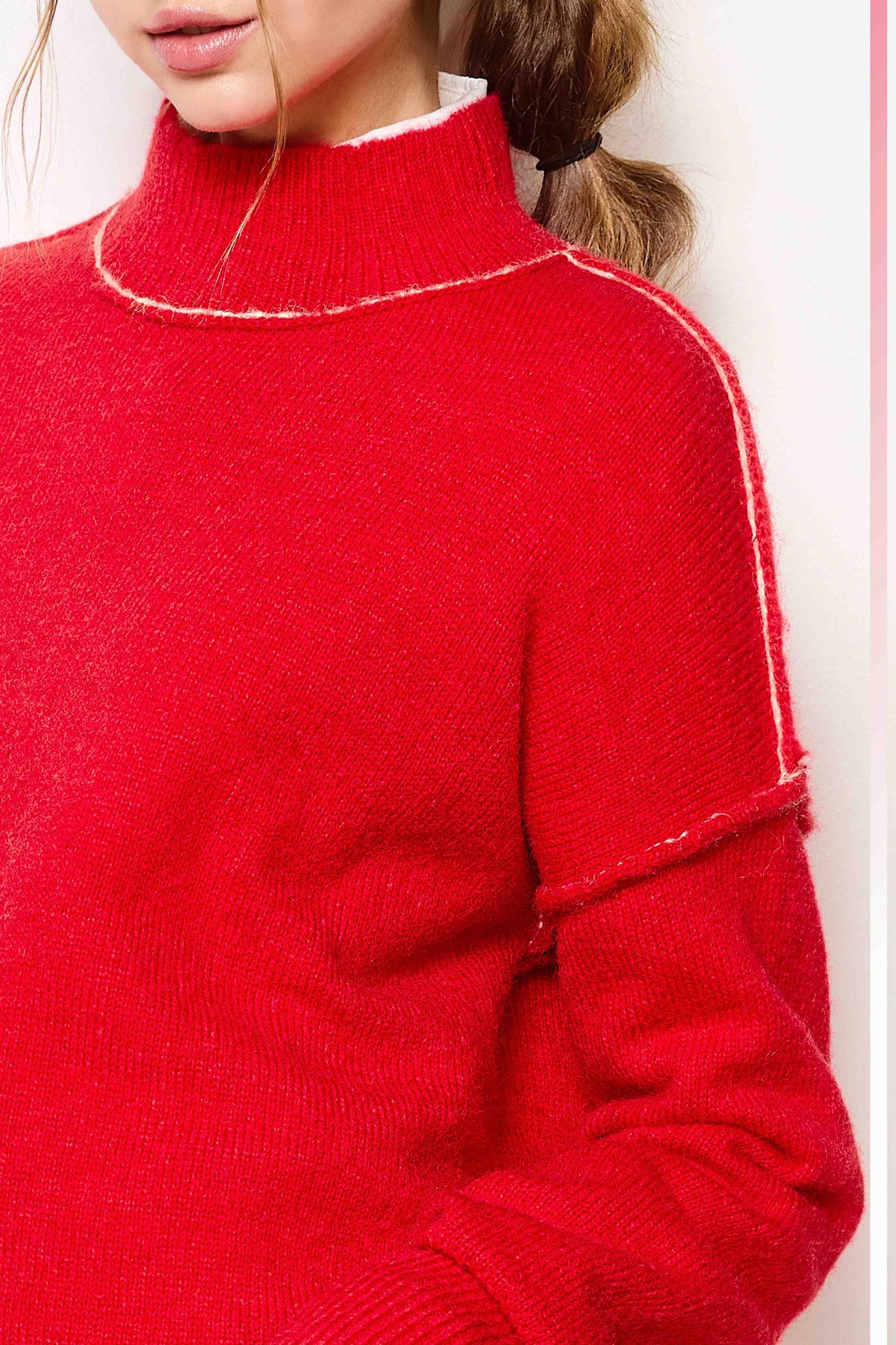 The Attic Boutique Candy Cane Sweater  - The Attic Boutique