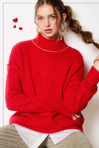 The Attic Boutique Candy Cane Sweater  - The Attic Boutique
