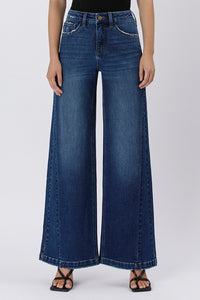 LOVERVET BY VERVET Kai Wide Leg Jeans  - The Attic Boutique