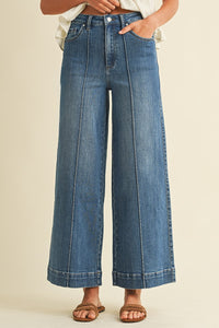Anniewear High-Rise Wide Leg Jean  - The Attic Boutique