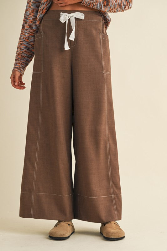 The Attic Boutique Lennon Stitch Pants (PREORDER)  - The Attic Boutique