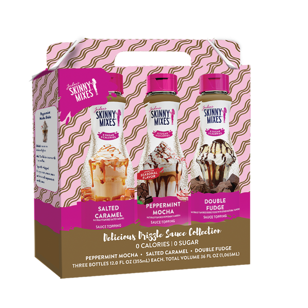 Jordan's Skinny Mixes Holiday Drizzle Sauce Trio  - The Attic Boutique