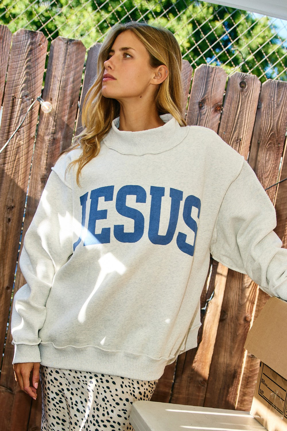 The Attic Boutique 'Jesus & God Is Good' Reversible Sweatshirt (PREORDER DECEMBER 12/11)  - The Attic Boutique