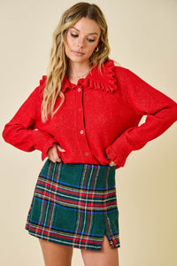 The Attic Boutique Merry Knit Cardigan  - The Attic Boutique