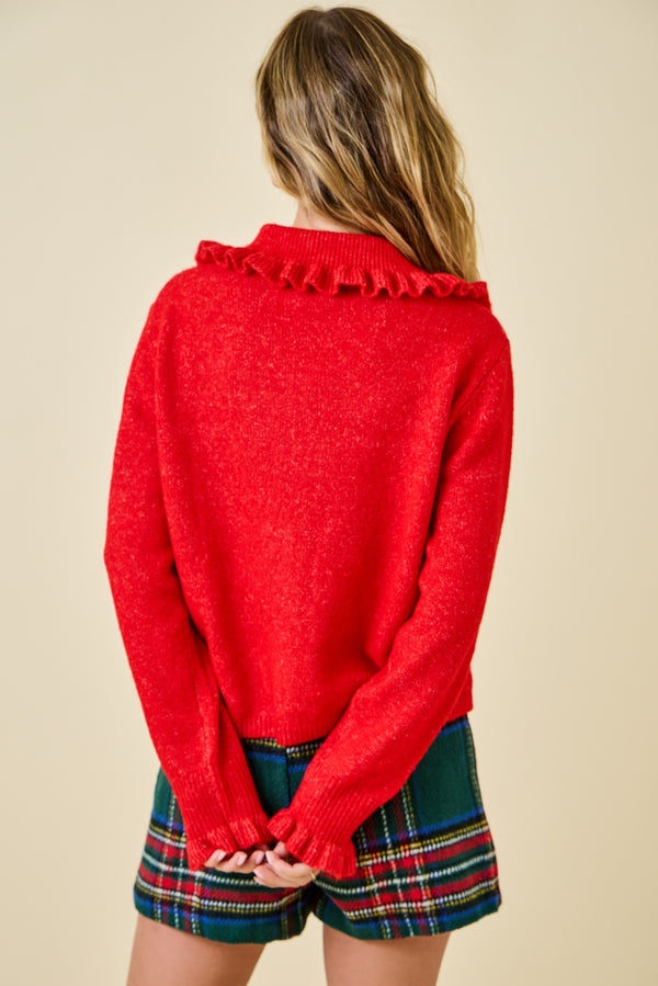 The Attic Boutique Merry Knit Cardigan  - The Attic Boutique