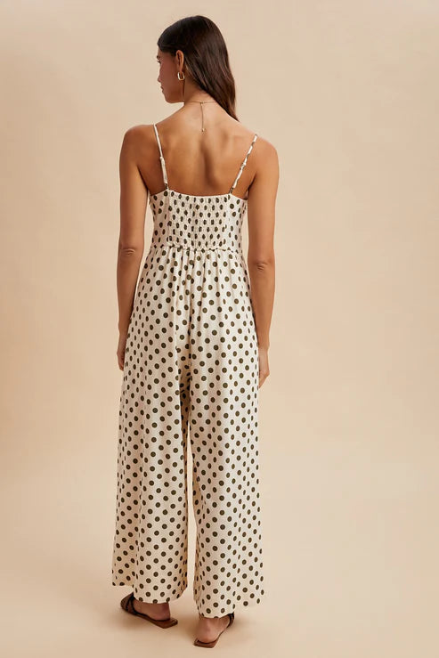 The Attic Boutique The Monroe Wide-Leg Jumpsuit  - The Attic Boutique