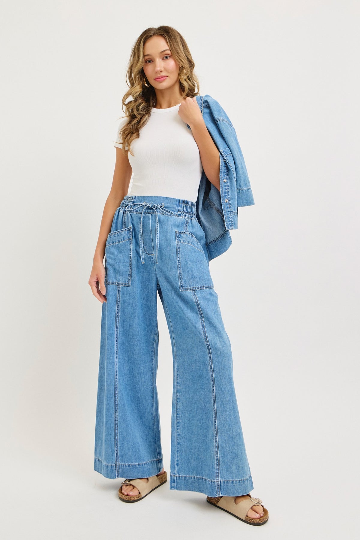 The Attic Boutique Dream Denim Pants  - The Attic Boutique