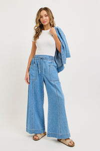 The Attic Boutique Dream Denim Pants  - The Attic Boutique