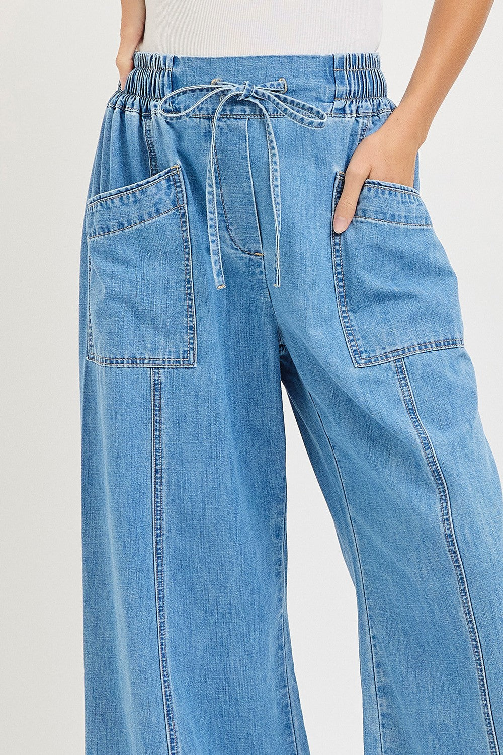 The Attic Boutique Dream Denim Pants  - The Attic Boutique