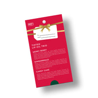 Woolzies Tinted Lip Oil Trio –  FA LA LA LA  - The Attic Boutique