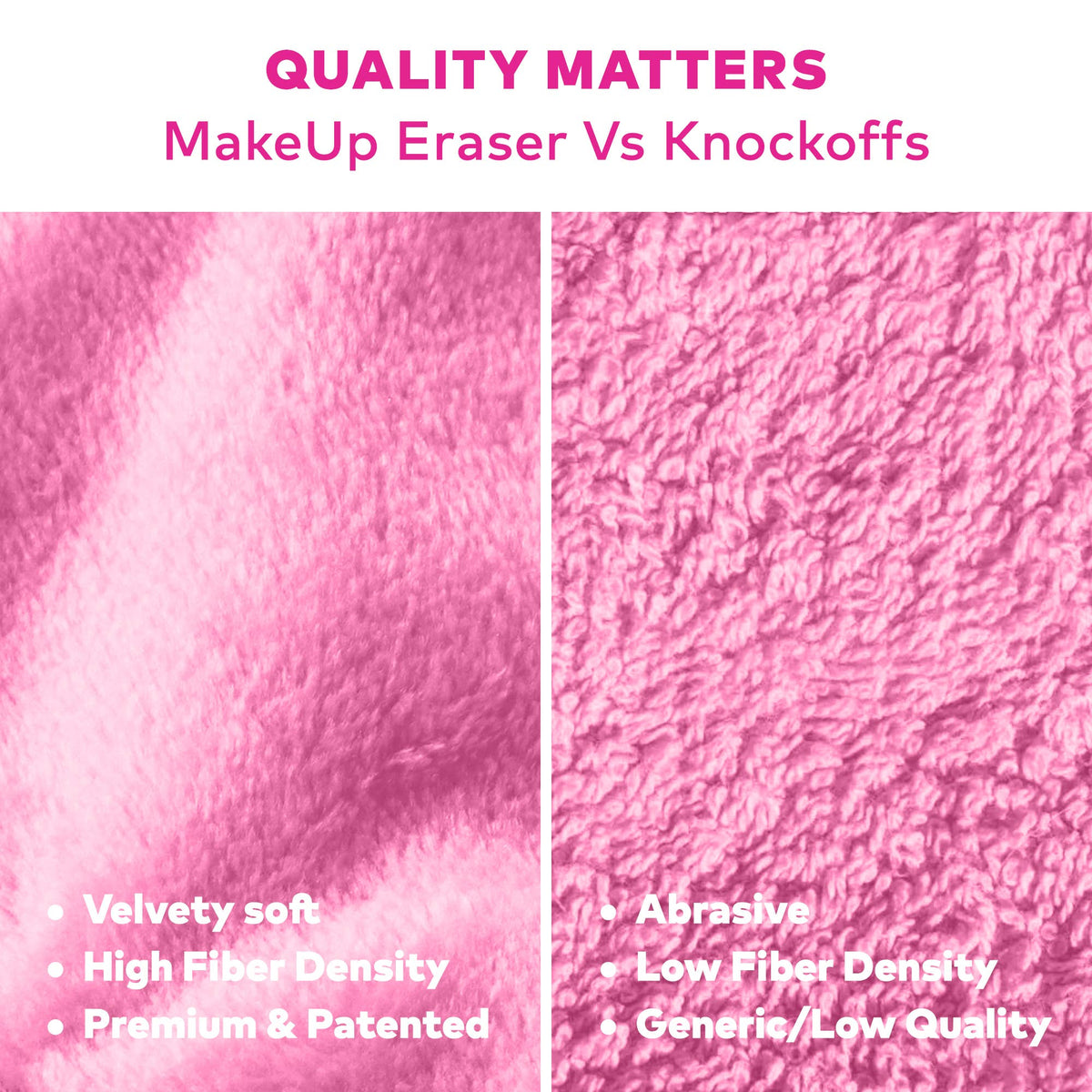 The Original MakeUp Eraser Pink MakeUp Eraser PRO  - The Attic Boutique