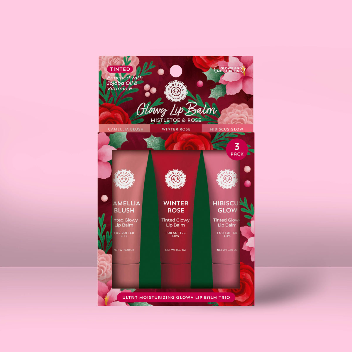 Woolzies Mistletoe Lip Balm Trio  - The Attic Boutique