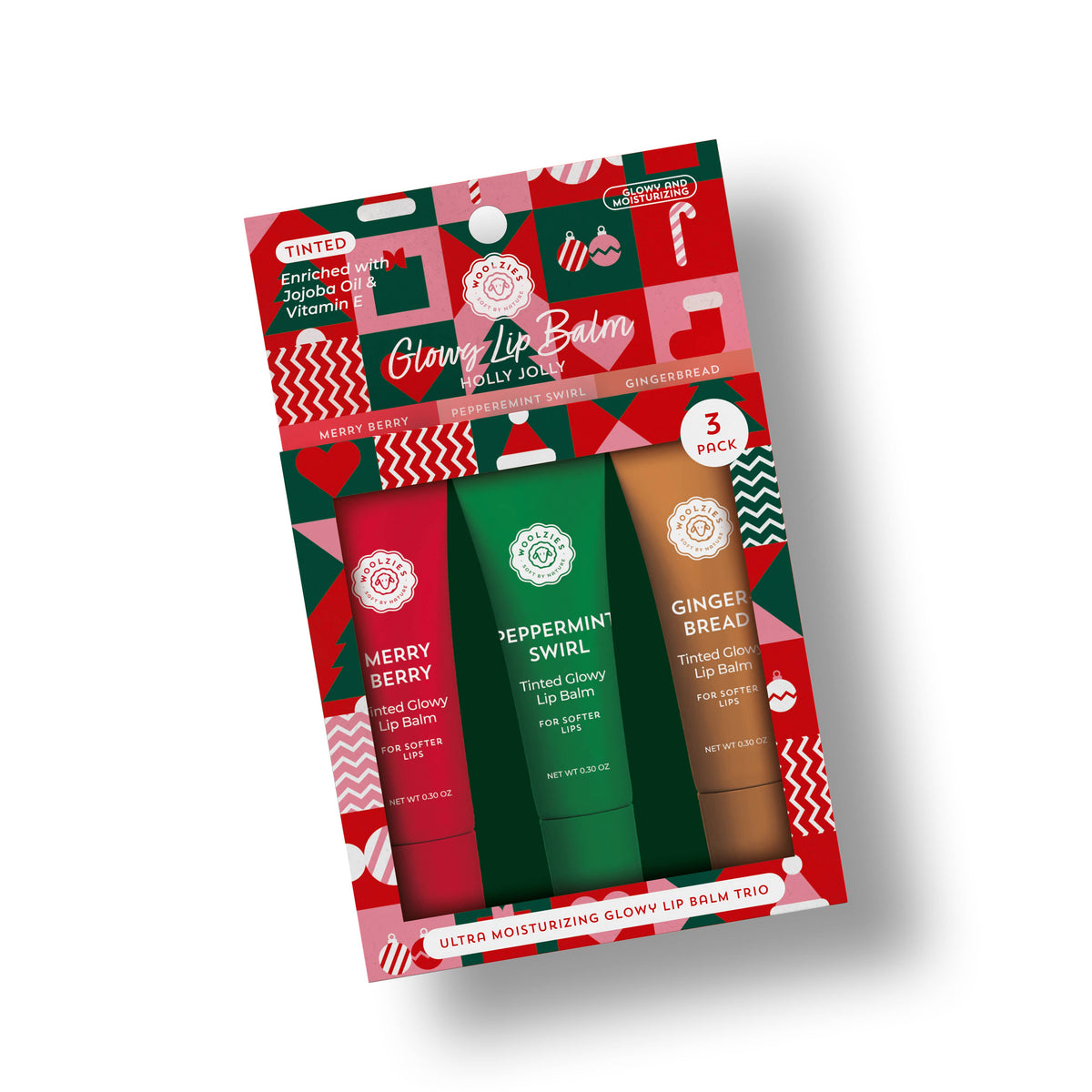 Woolzies Jolly Lip Balm Trio  - The Attic Boutique