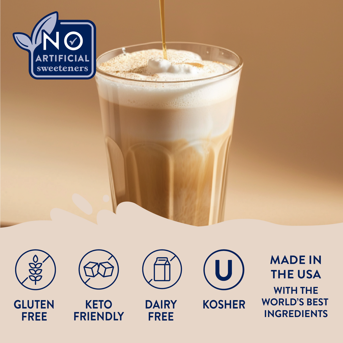 Jordan's Skinny Mixes Naturally Sweetened French Vanilla Syrup  - The Attic Boutique