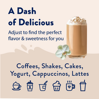 Jordan's Skinny Mixes Naturally Sweetened French Vanilla Syrup  - The Attic Boutique